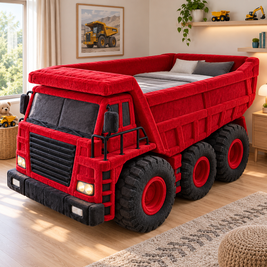 Mega Hauler Plush Dump Truck Bed