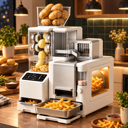 FryFlow One-Touch Potato-to-Fries Appliance