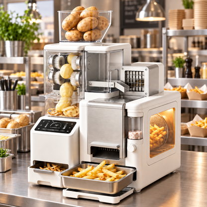 FryFlow One-Touch Potato-to-Fries Appliance