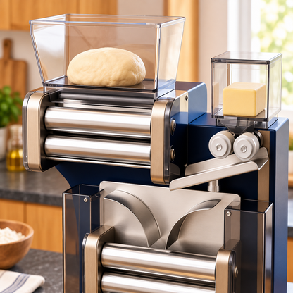 Three-Lane Countertop Pastry Forming Machine