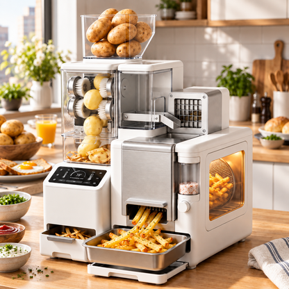 FryFlow One-Touch Potato-to-Fries Appliance