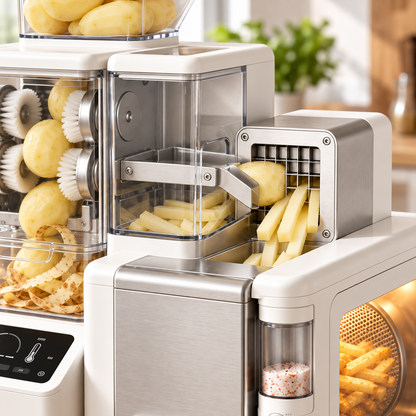 FryFlow One-Touch Potato-to-Fries Appliance