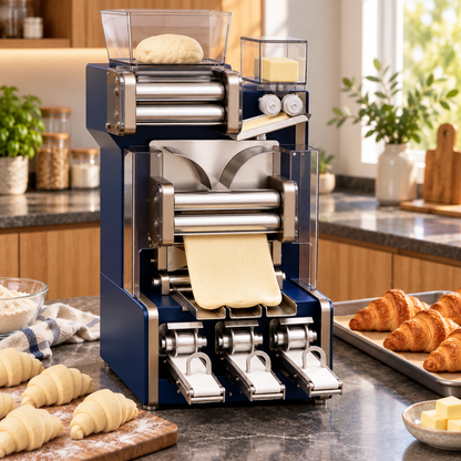 Automatic Croissant Dough Laminating &amp; Forming Machine