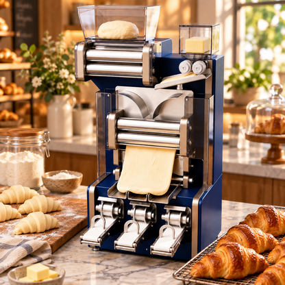 Automatic Croissant Dough Laminating &amp; Forming Machine